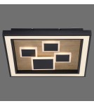 Paul Neuhaus Eliza Lampa Sufitowa Drewno/Czarny 6283-79