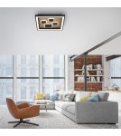 Paul Neuhaus Eliza Lampa Sufitowa Drewno/Czarny 6283-79