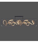 Paul Neuhaus Selina Lampa Sufitowa Czarny/Złoty 6473-18