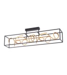 Paul Neuhaus Selina Lampa Sufitowa Czarny/Złoty 6473-18