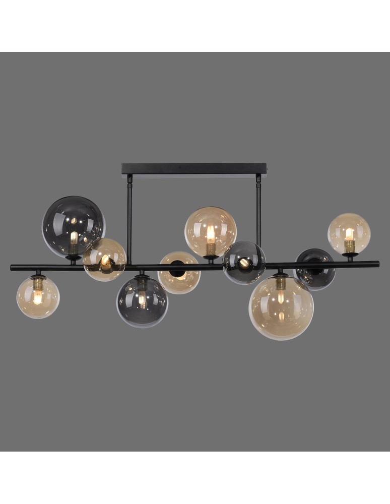 Paul Neuhaus Popsicle Lampa Sufitowa Smoky/Bursztyn 6583-18