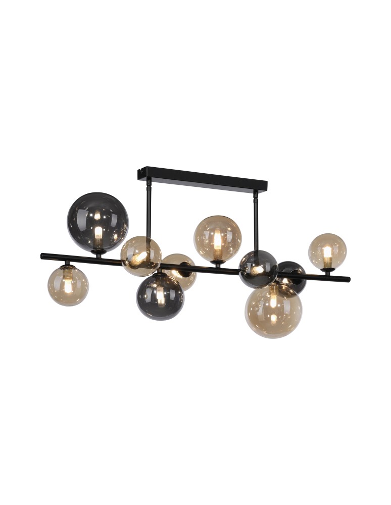 Paul Neuhaus Popsicle Lampa Sufitowa Smoky/Bursztyn 6583-18