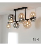 Paul Neuhaus Popsicle Lampa Sufitowa Smoky/Bursztyn 6583-18