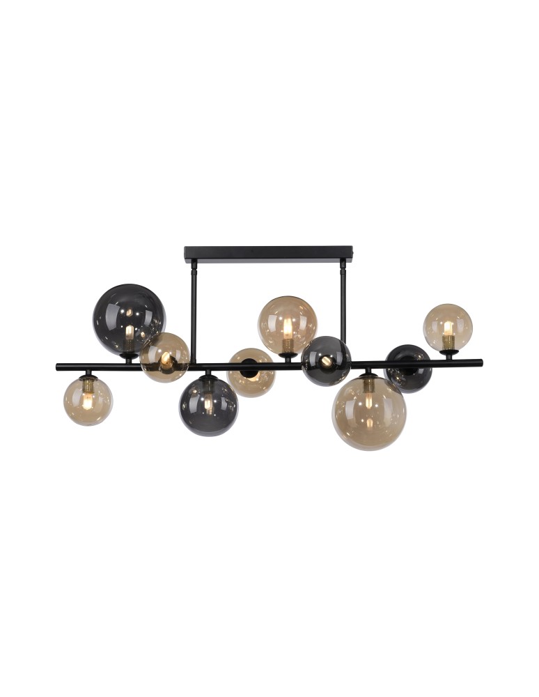 Paul Neuhaus Popsicle Lampa Sufitowa Smoky/Bursztyn 6583-18