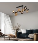 Paul Neuhaus Popsicle Lampa Sufitowa Smoky/Bursztyn 6583-18