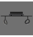 Paul Neuhaus Sileda Lampa Sufitowa Czarny 6781-13