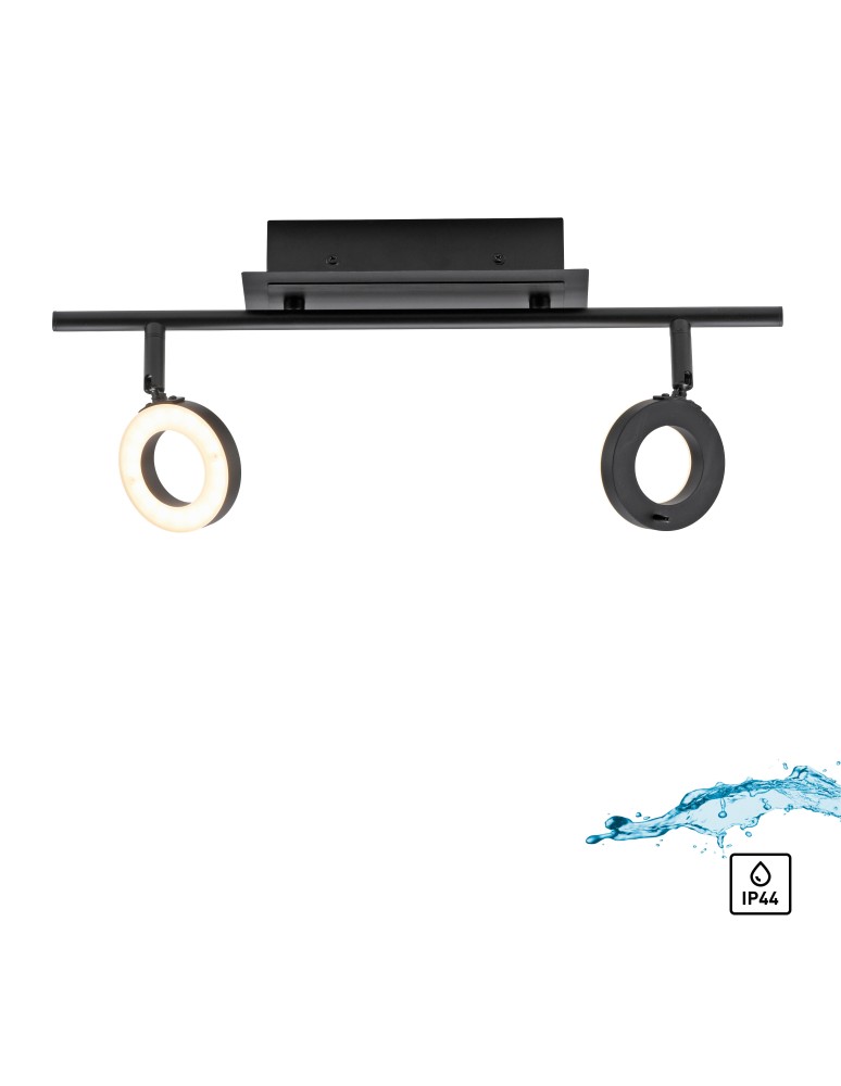 Paul Neuhaus Sileda Lampa Sufitowa Czarny 6781-13