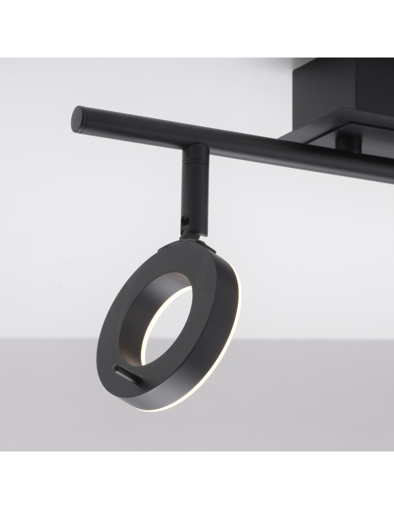 Paul Neuhaus Sileda Lampa Sufitowa Czarny 6781-13
