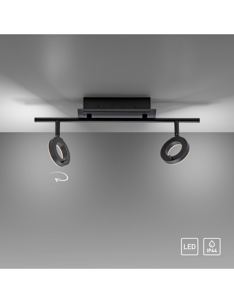 Paul Neuhaus Sileda Lampa Sufitowa Czarny 6781-13