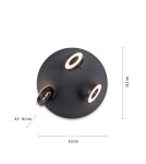 Paul Neuhaus Sileda Lampa Sufitowa Antracyt 6788-13