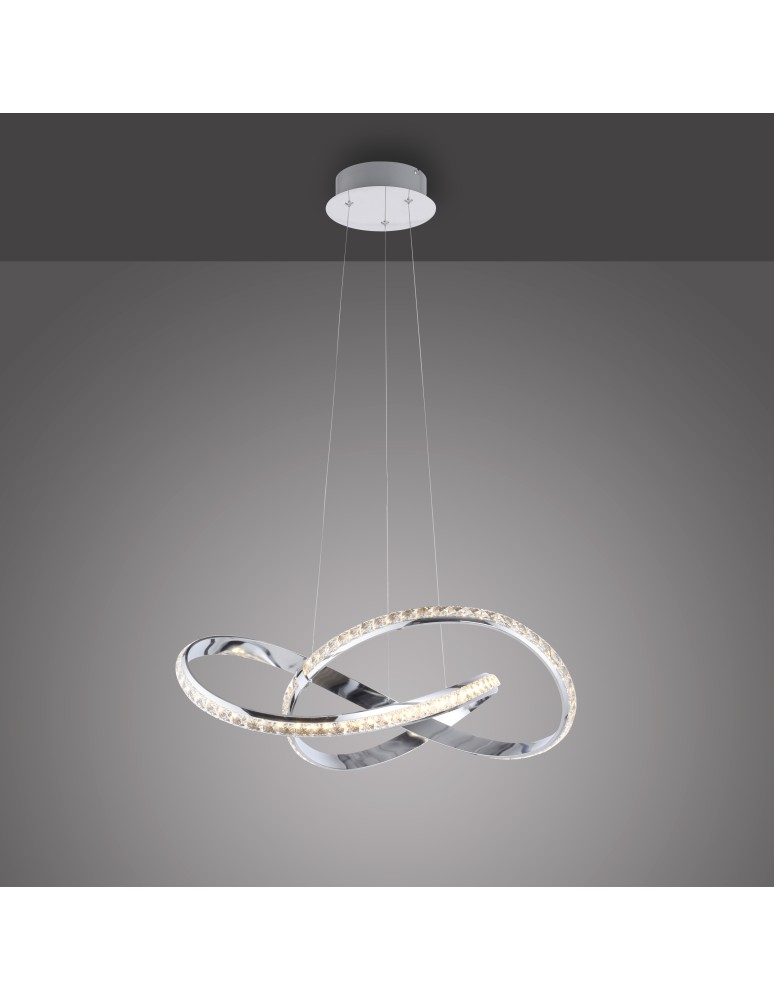 Paul Neuhaus Tanja Lampa Wisząca Chrom 8221-17