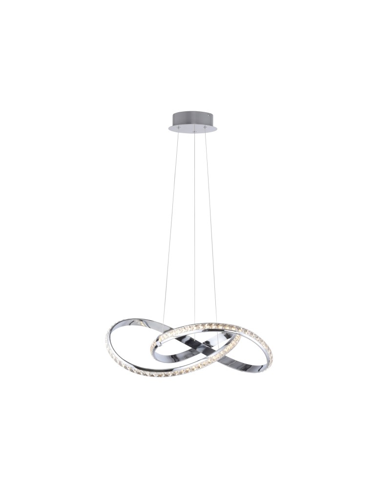 Paul Neuhaus Tanja Lampa Wisząca Chrom 8221-17