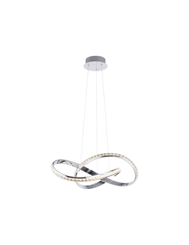 Paul Neuhaus Tanja Lampa Wisząca Chrom 8221-17