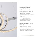 Paul Neuhaus Tanja Lampa Wisząca Chrom 8222-17
