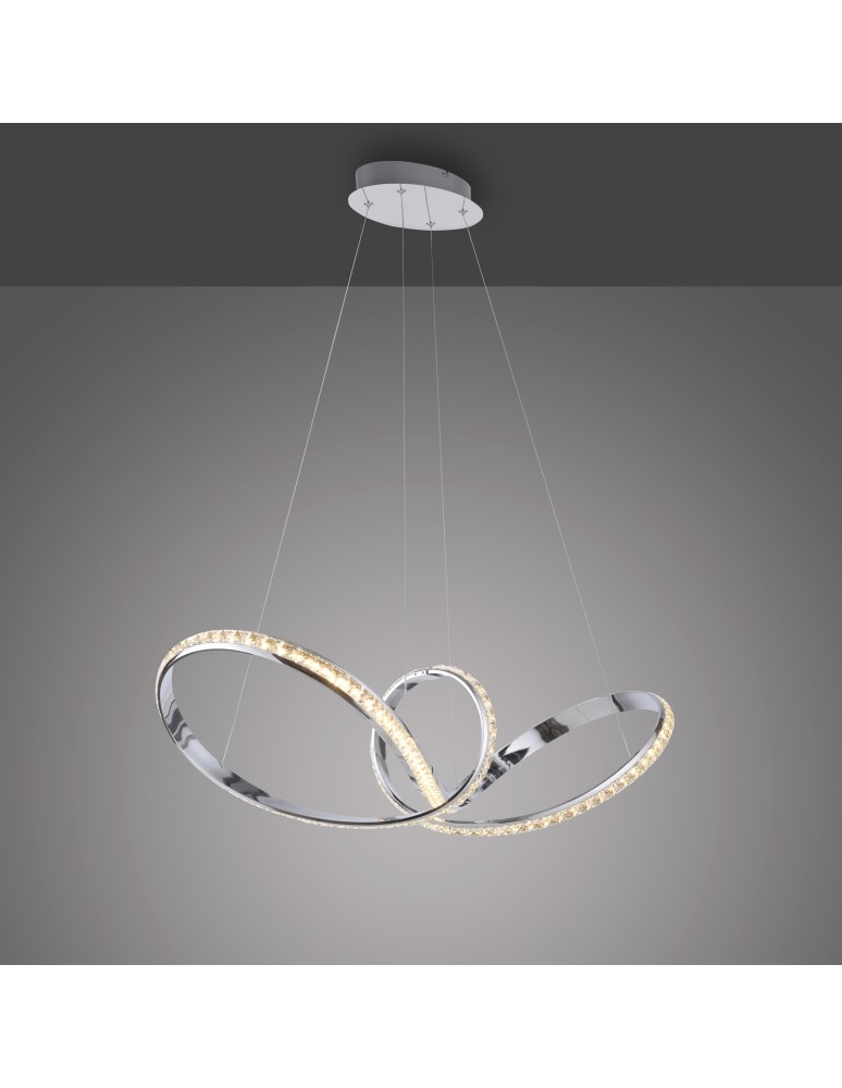 Paul Neuhaus Tanja Lampa Wisząca Chrom 8222-17