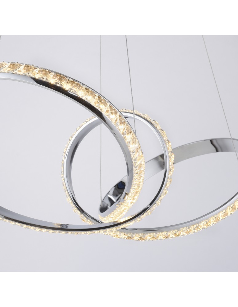 Paul Neuhaus Tanja Lampa Wisząca Chrom 8222-17