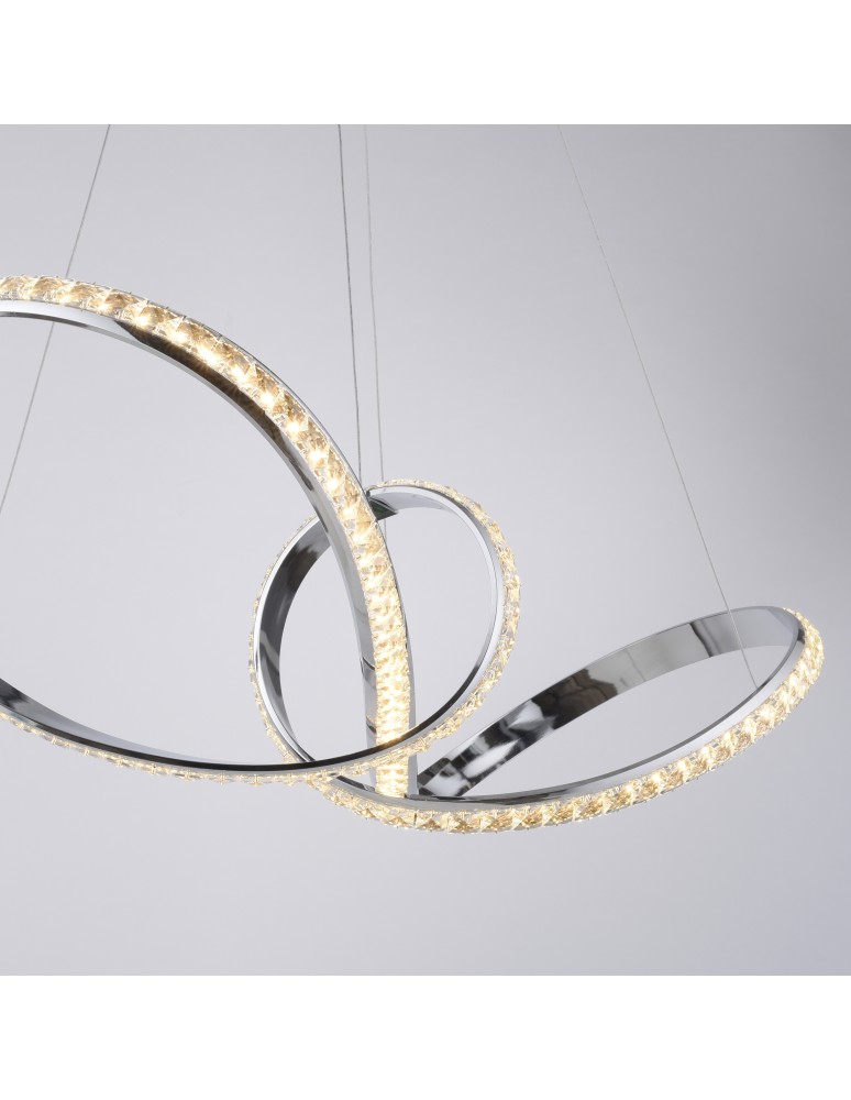 Paul Neuhaus Tanja Lampa Wisząca Chrom 8222-17