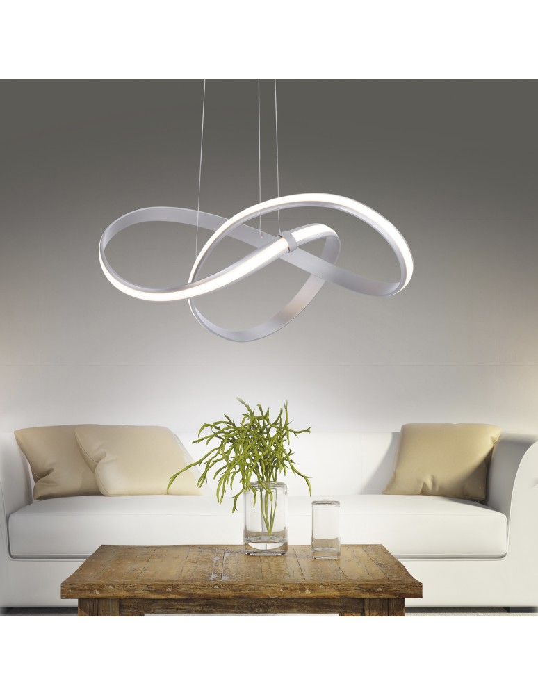 Paul Neuhaus Melinda Lampa Wisząca Stalowy 8291-55