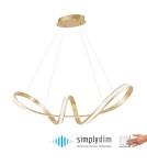 Paul Neuhaus Melinda Lampa Wisząca Złoty 8292-12