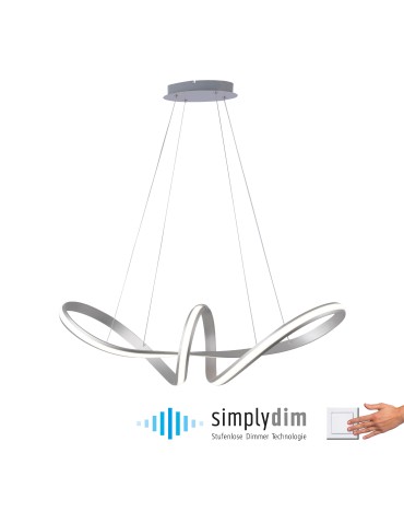 Paul Neuhaus Melinda Lampa Wisząca Stalowy 8292-55 - product 2