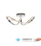 Paul Neuhaus Tanja Lampa Sufitowa Chrom 8321-17