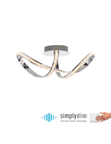 Paul Neuhaus Tanja Lampa Sufitowa Chrom 8321-17 - product 2