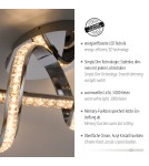 Paul Neuhaus Tanja Lampa Sufitowa Chrom 8321-17