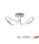 Paul Neuhaus Melinda Lampa Sufitowa Stalowy 8331-55