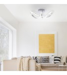 Paul Neuhaus Melinda Lampa Sufitowa Stalowy 8331-55