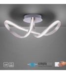 Paul Neuhaus Melinda Lampa Sufitowa Stalowy 8331-55