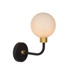 Bathroom wall lamps - Lucide BEREND Wall lamp 1xG9 black 30265/01/30 - product 2