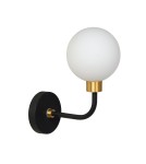 Bathroom wall lamps - Lucide BEREND Wall lamp 1xG9 black 30265/01/30 - product 3
