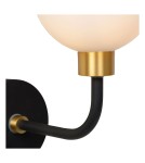 Bathroom wall lamps - Lucide BEREND Wall lamp 1xG9 black 30265/01/30 - product 5