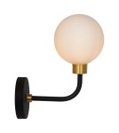 Bathroom wall lamps - Lucide BEREND Wall lamp 1xG9 black 30265/01/30 - product 6