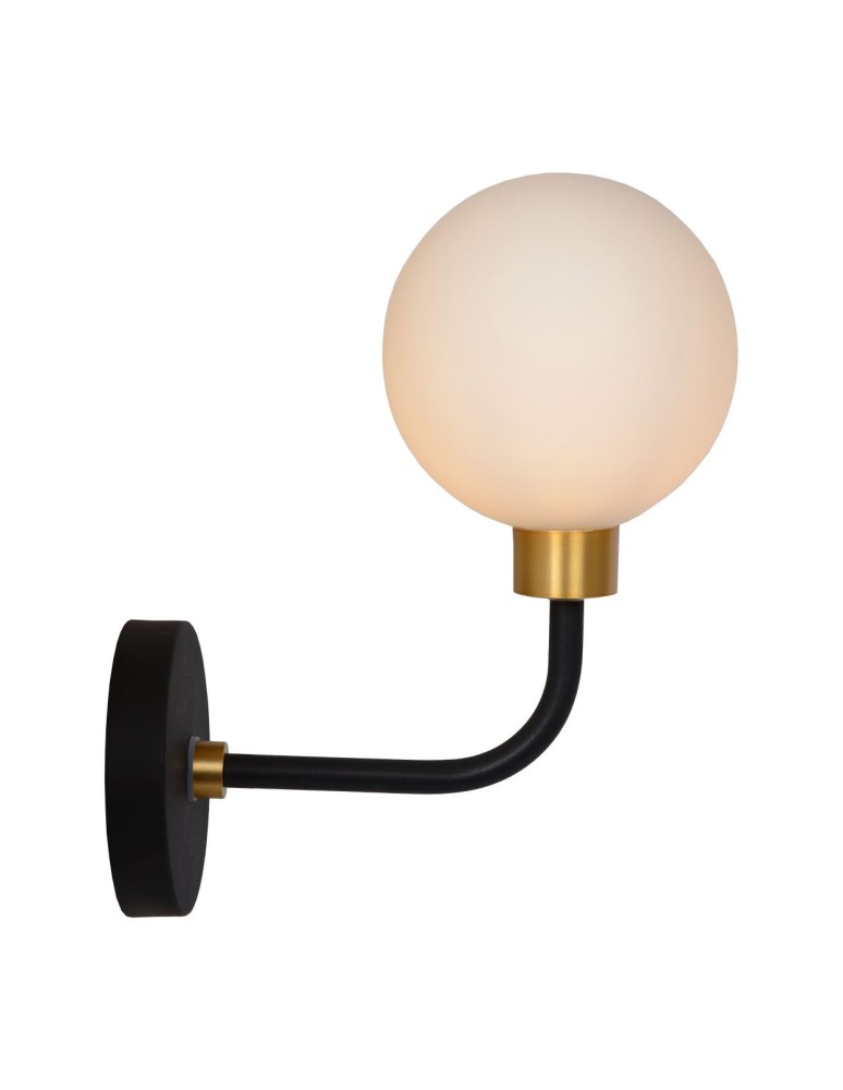 Bathroom wall lamps - Lucide BEREND Wall lamp 1xG9 black 30265/01/30 - product kolory-swiatla.pl 6