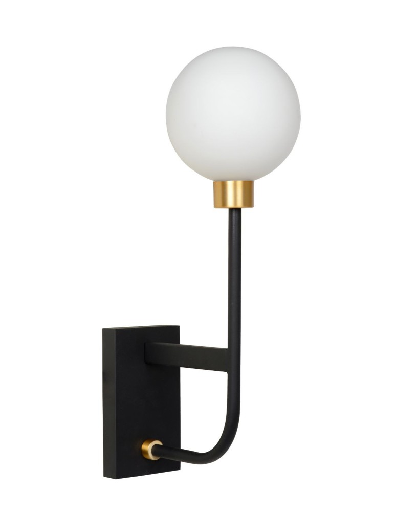 Bathroom wall lamps - Lucide BEREND Wall lamp 1xG9 black 30266/01/30 - product kolory-swiatla.pl 3