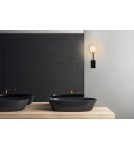 Bathroom wall lamps - Lucide BEREND Wall lamp 1xG9 black 30266/01/30 - product 4