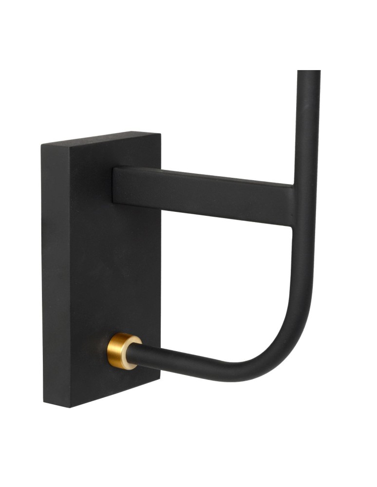 Bathroom wall lamps - Lucide BEREND Wall lamp 1xG9 black 30266/01/30 - product kolory-swiatla.pl 6