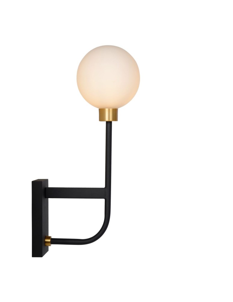 Bathroom wall lamps - Lucide BEREND Wall lamp 1xG9 black 30266/01/30 - product kolory-swiatla.pl 7