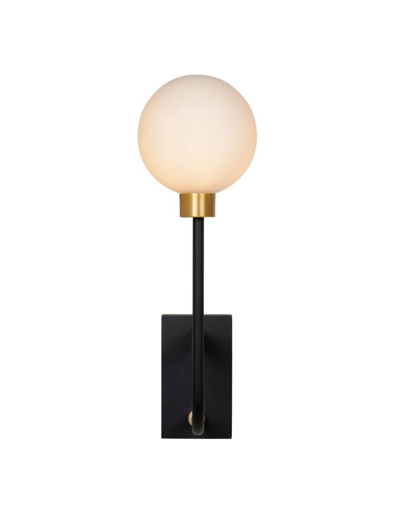 Bathroom wall lamps - Lucide BEREND Wall lamp 1xG9 black 30266/01/30 - product kolory-swiatla.pl 8