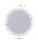 Paul Neuhaus Q-Vito Lampa Sufitowa Antracyt 8418-13