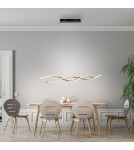 Paul Neuhaus Polia Lampa Wisząca Czarny/Złoty 9142-18