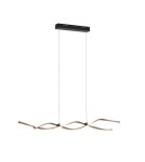 Paul Neuhaus Polia Lampa Wisząca Czarny/Złoty 9142-18