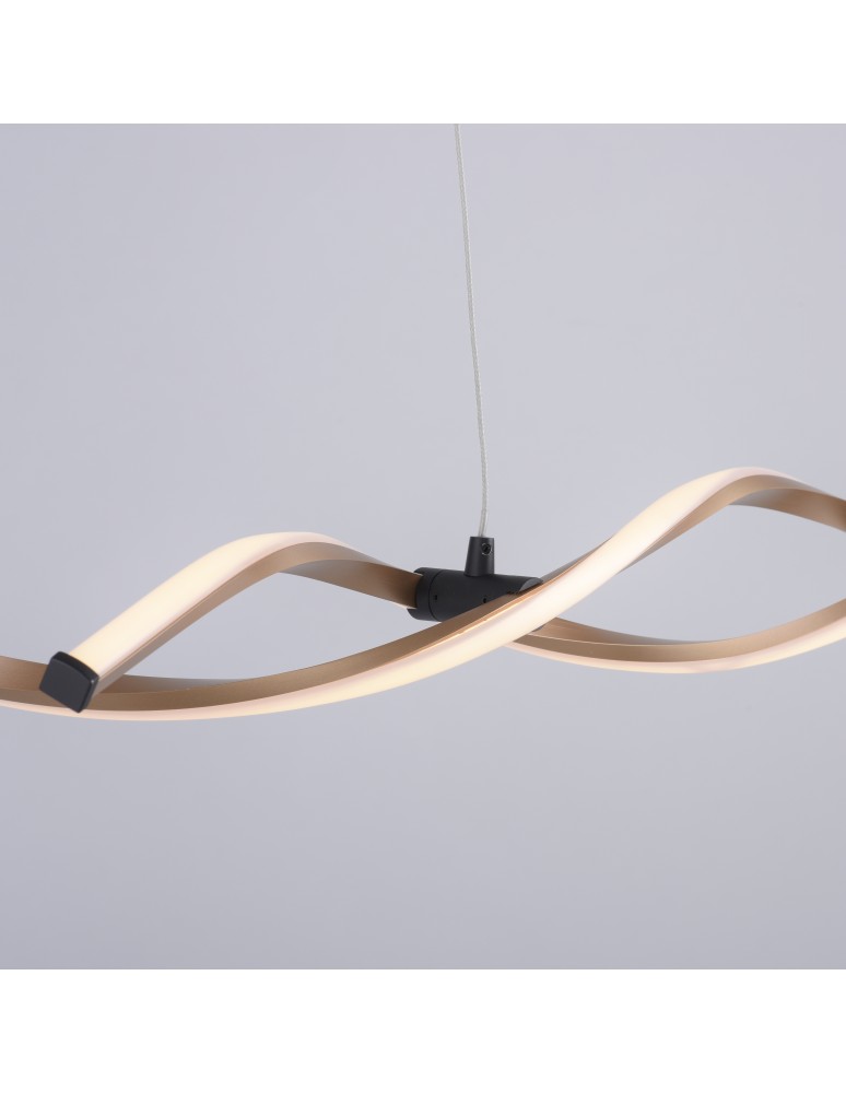 Paul Neuhaus Polia Lampa Wisząca Czarny/Złoty 9142-18