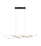 Paul Neuhaus Polia Lampa Wisząca Czarny/Złoty 9142-18
