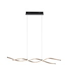 Paul Neuhaus Polia Lampa Wisząca Czarny/Złoty 9142-18