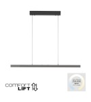 Paul Neuhaus Adriana Comfort Lift Lampa Wisząca Antracyt 2598-13
