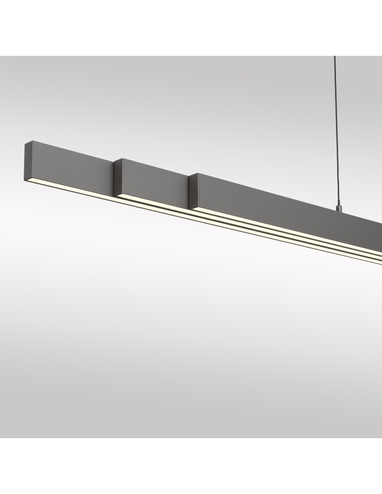 Paul Neuhaus Adriana Comfort Lift Lampa Wisząca Antracyt 2598-13