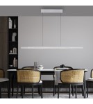 Paul Neuhaus Adriana Comfort Lift Lampa Wisząca Srebrny 2598-95