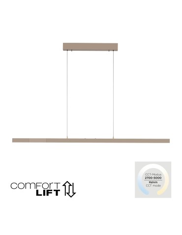 Paul Neuhaus Adriana Comfort Lift Lampa Wisząca Mosiądz 2598-97 - product 2